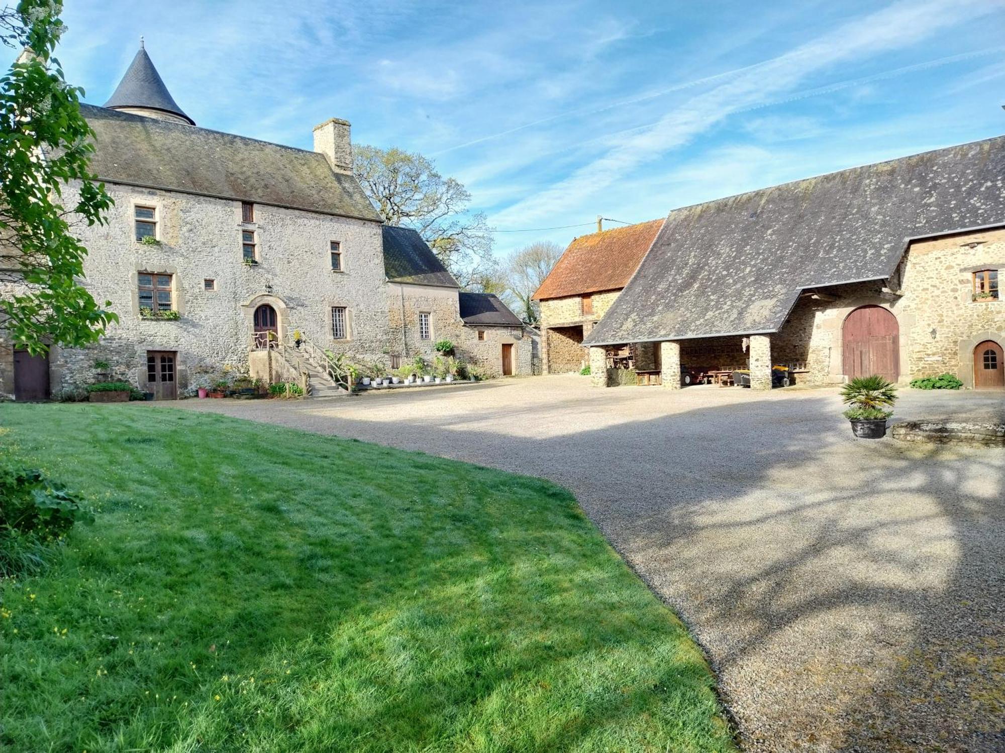 Bed and Breakfast Manoir De La Foulerie Ancteville Экстерьер фото