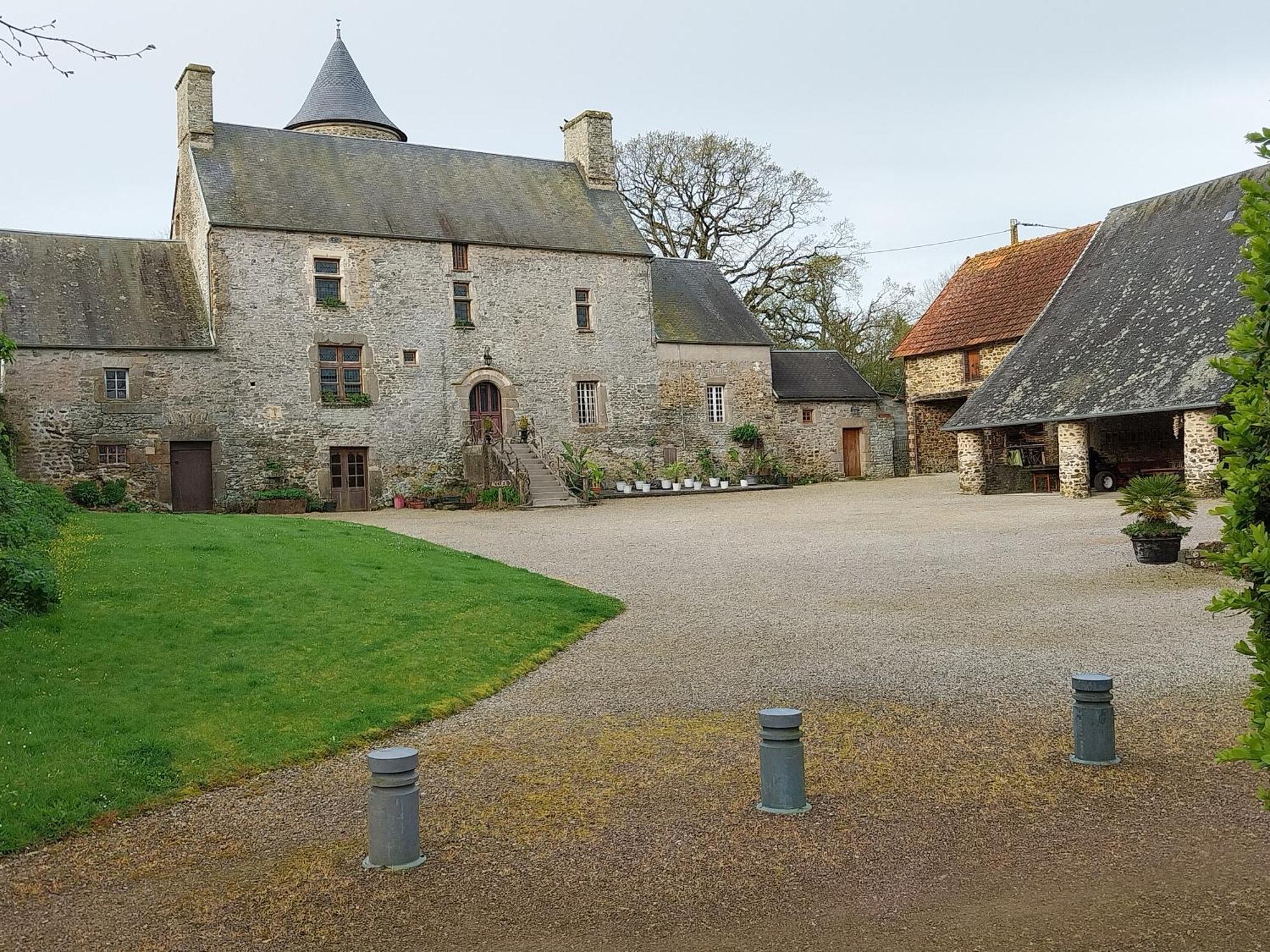 Bed and Breakfast Manoir De La Foulerie Ancteville Экстерьер фото